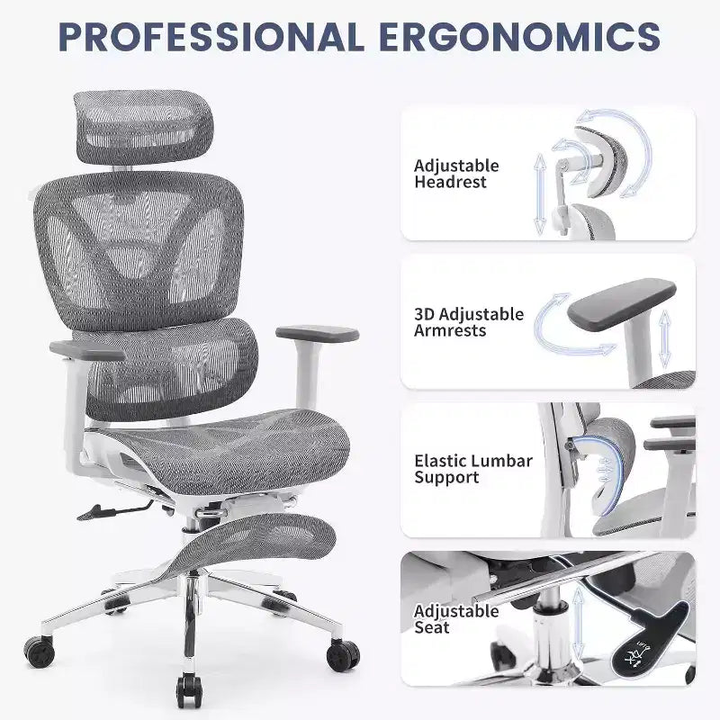 Sedia da ufficio ergonomica