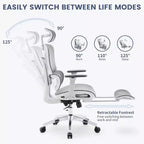 Sedia da ufficio ergonomica