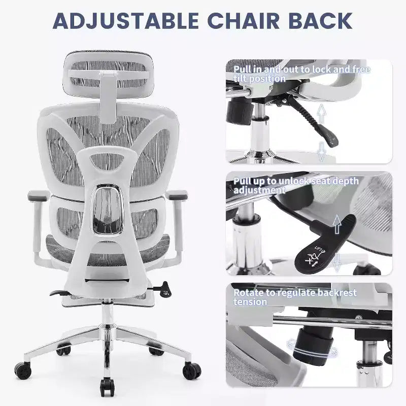 Sedia da ufficio ergonomica