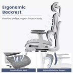 Sedia da ufficio ergonomica