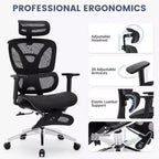 Sedia da ufficio ergonomica