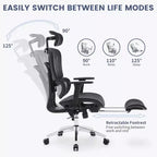 Sedia da ufficio ergonomica