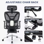 Sedia da ufficio ergonomica