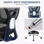 Sedia da ufficio ergonomica