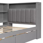 Letto a piattaforma singolo con contenitore