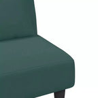 Divano a 2 posti in velluto verde scuro