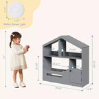 Libreria per bambini a 2 ripiani