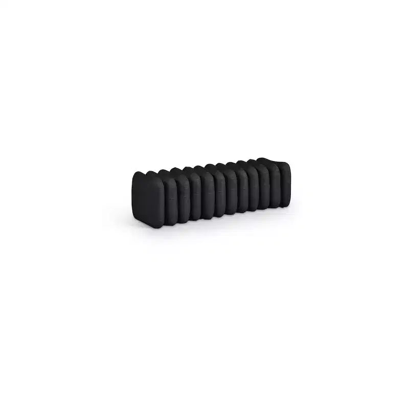 Meridian Furniture,Atticus Vegan Leather Bench