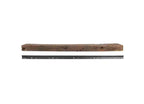 Schwebendes Wandregal aus recyceltem Holz