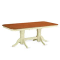Dinette Set 5 Piece - Mid Century Dining Table & Chairs - Kitchen Table Set - Buttermilk Finish