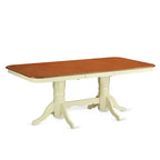 Dinette Set 5 Piece - Mid Century Dining Table & Chairs - Kitchen Table Set - Buttermilk Finish