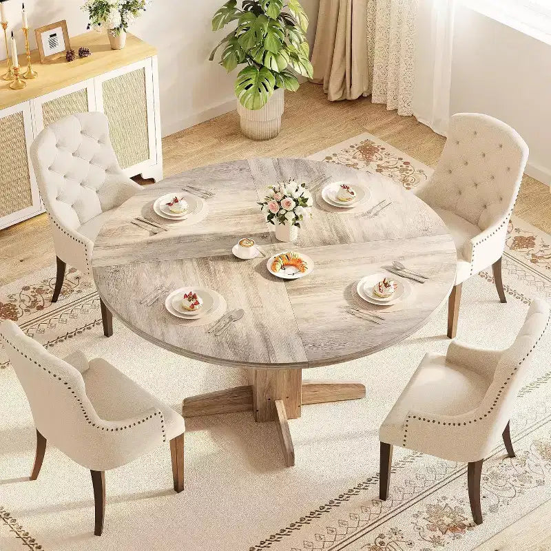 Tavolo da pranzo rotondo per 4