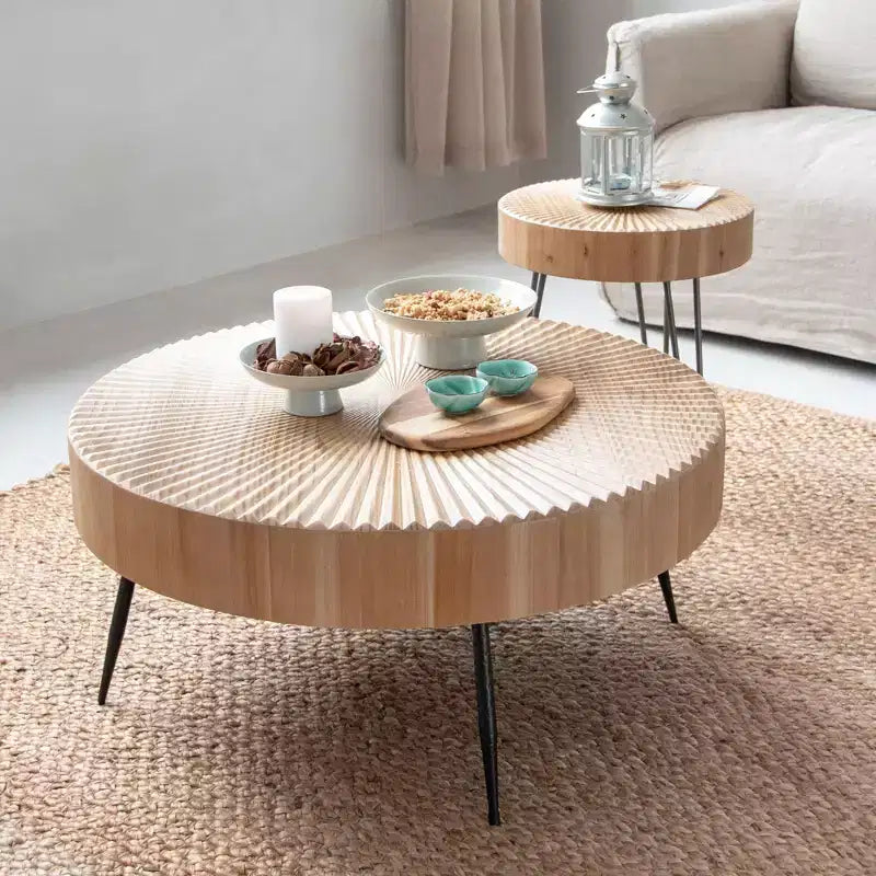 Tavolini da caffè rotondi