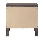 Comodino con frontale cassetto smussato