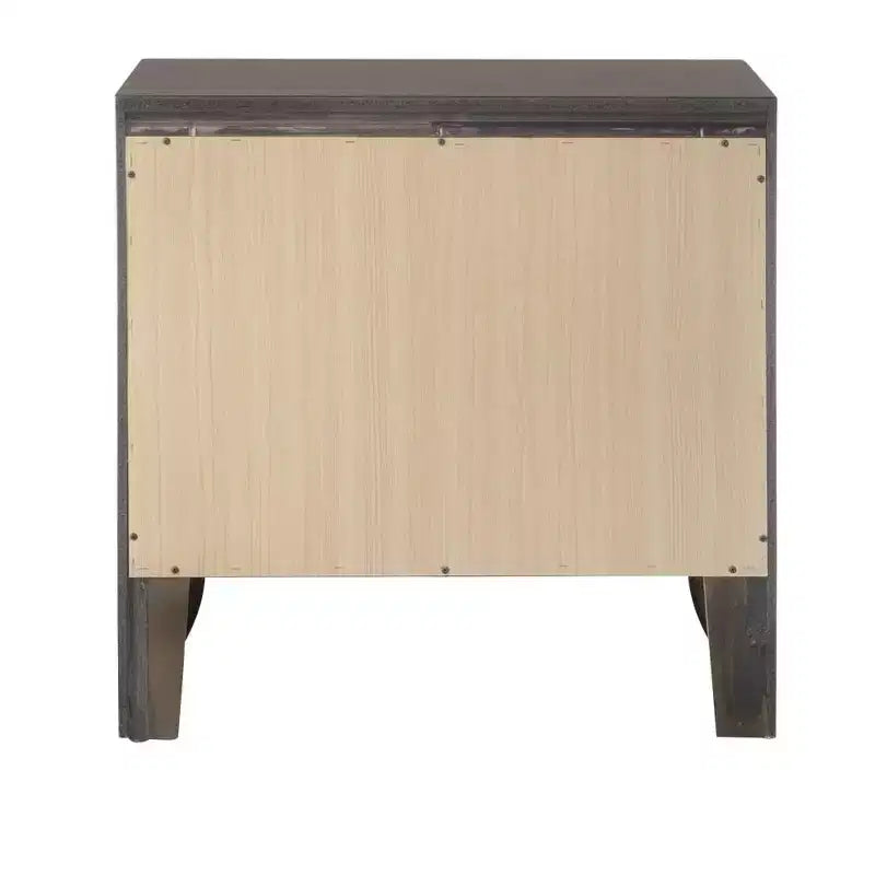 Comodino con frontale cassetto smussato