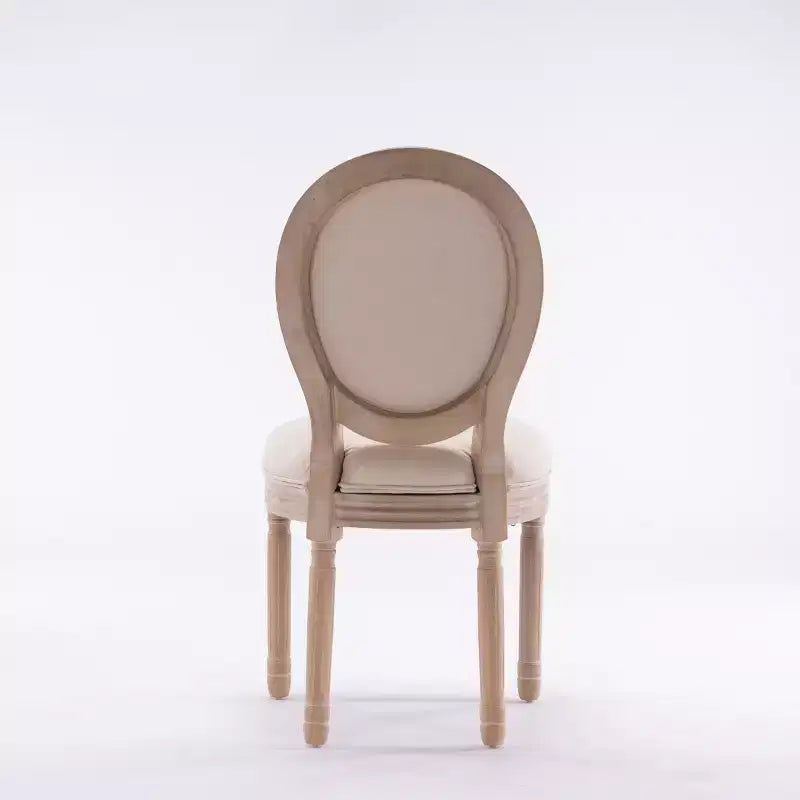 Sedie da pranzo in legno con schienale