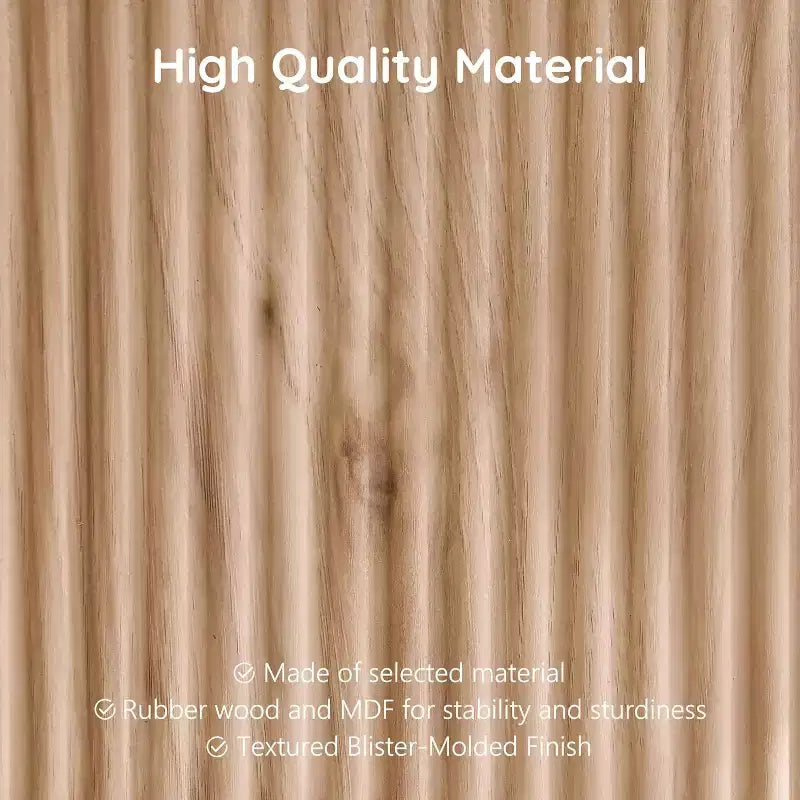Cassettiera alta a 5 cassetti per camera da letto, cassetti alti 121 cm con maniglie dorate, profilo curvo, cassettiere organizer in legno per soggiorno