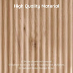 Cassettiera alta a 5 cassetti per camera da letto, cassetti alti 121 cm con maniglie dorate, profilo curvo, cassettiere organizer in legno per soggiorno