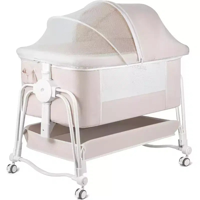 Biancheria da letto per culla mobile per neonati, letto grande unito, co-sleeping per mamma e bambino, cura notturna, anticaduta, multifunzionale