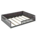 Letto matrimoniale imbottito con piattaforma