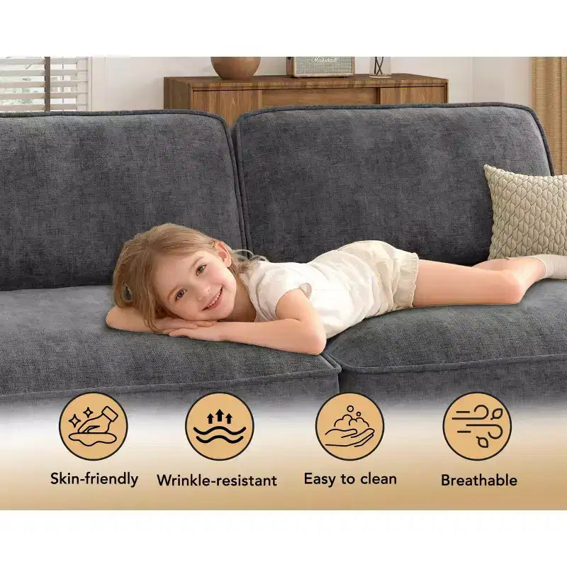 Divano componibile di grandi dimensioni 160 Modular Sectional Sofa