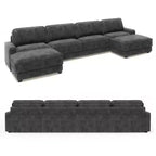 Divano componibile di grandi dimensioni 160 Modular Sectional Sofa
