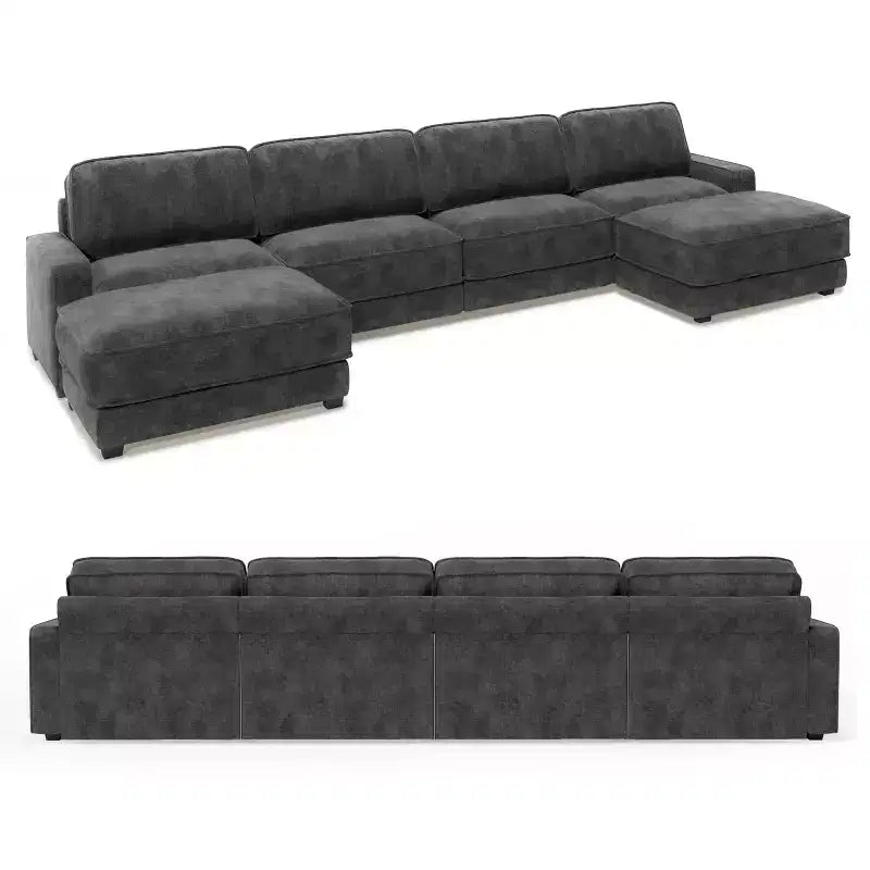 Divano componibile di grandi dimensioni 160 Modular Sectional Sofa