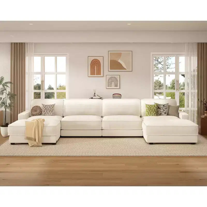 Divano componibile di grandi dimensioni 160 Modular Sectional Sofa