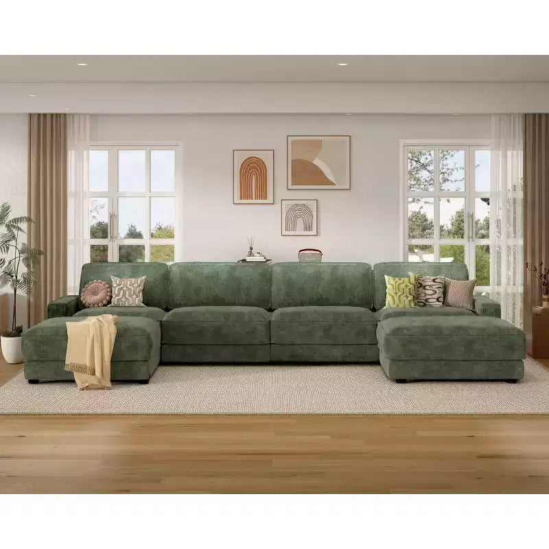 Divano componibile di grandi dimensioni 160 Modular Sectional Sofa