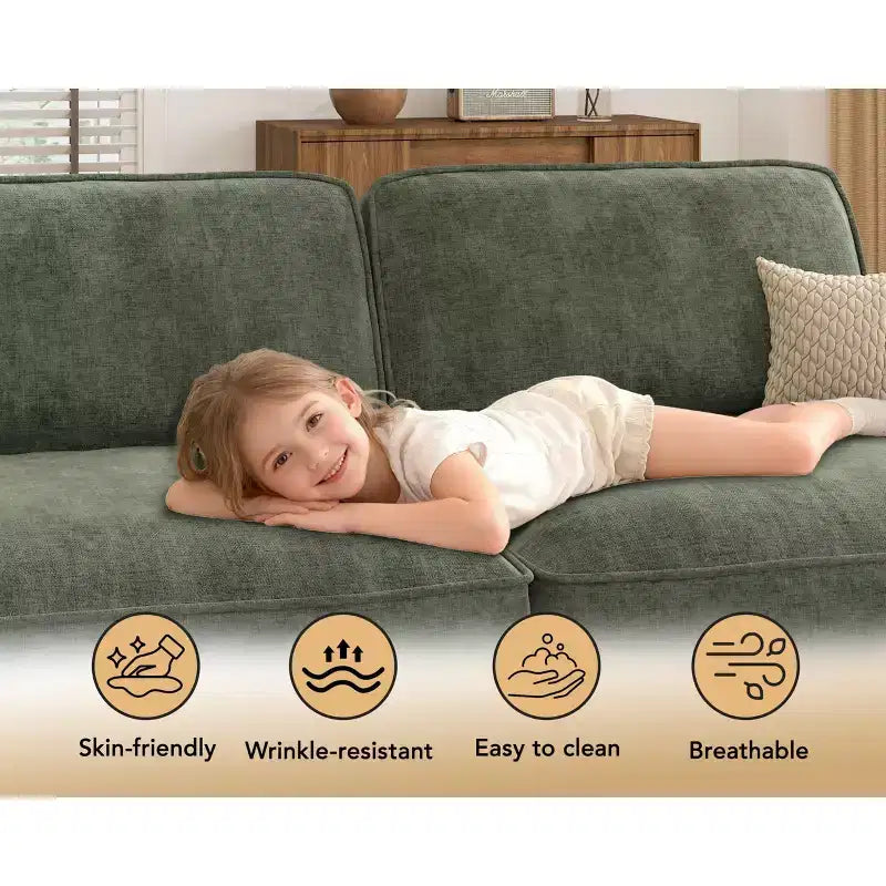 Divano componibile di grandi dimensioni 160 Modular Sectional Sofa