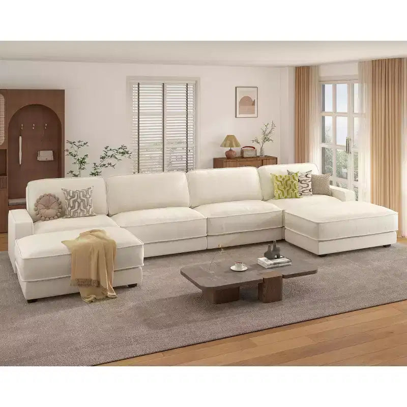 Divano componibile di grandi dimensioni 160 Modular Sectional Sofa