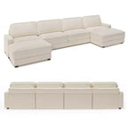 Divano componibile di grandi dimensioni 160 Modular Sectional Sofa
