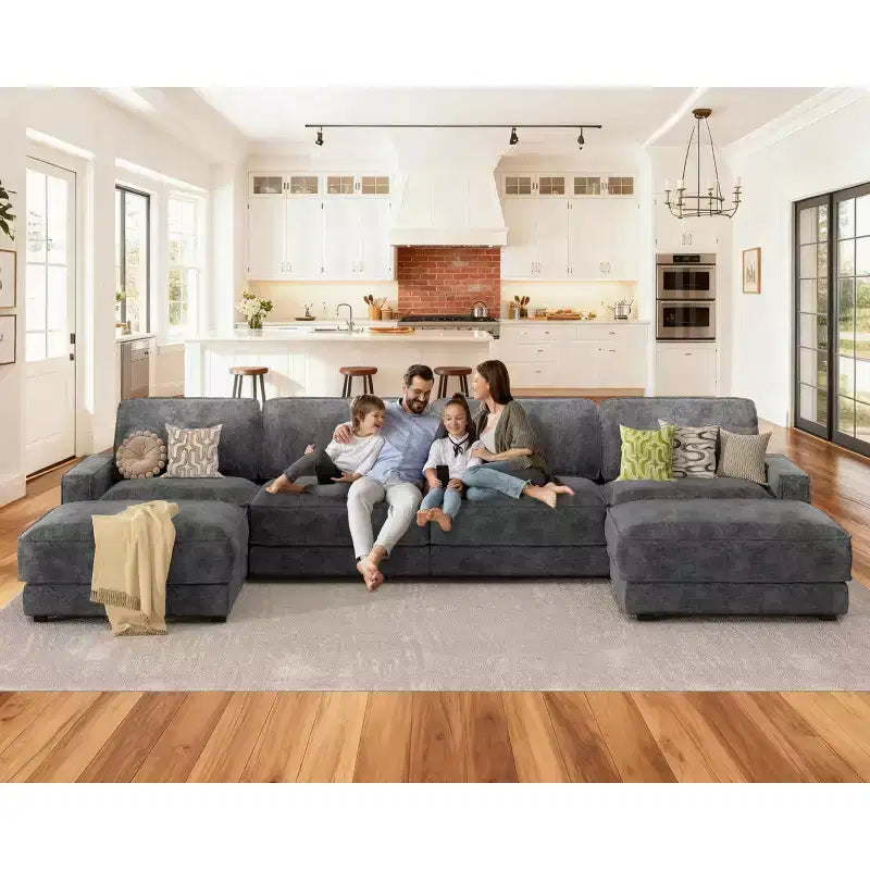 Divano componibile di grandi dimensioni 160 Modular Sectional Sofa