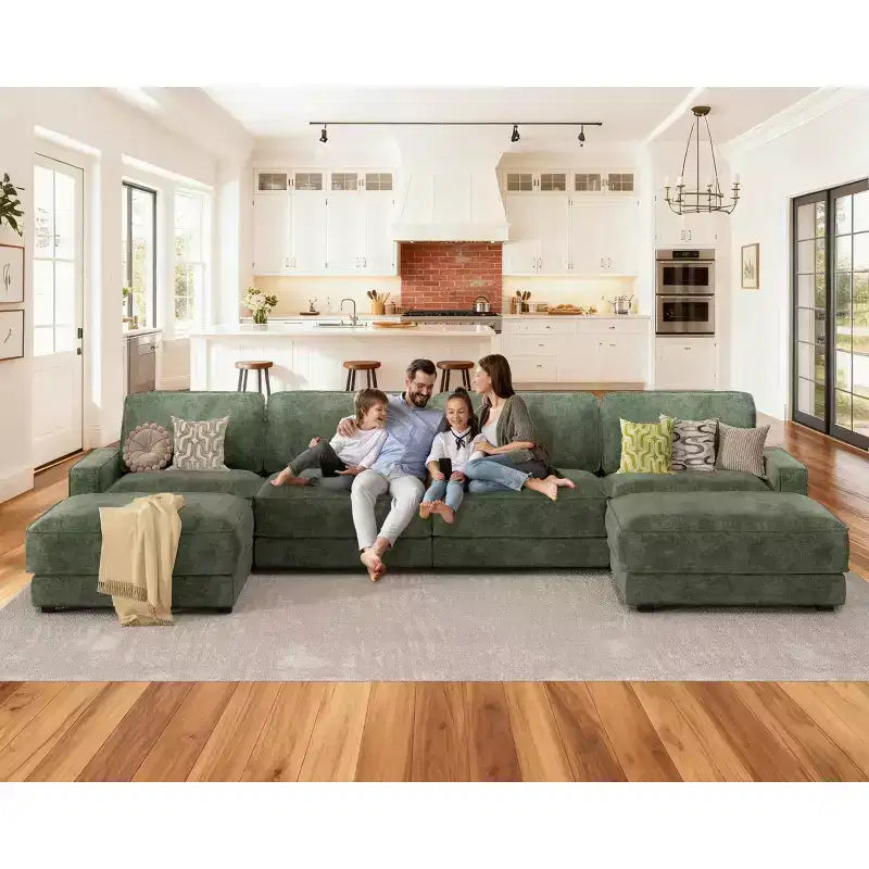 Divano componibile di grandi dimensioni 160 Modular Sectional Sofa